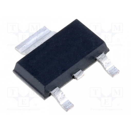 STN4NF20L; Transistor: N-MOSFET; STripFET™ II; unipolar; 200V; 1A; 3.3W; STMicroelectronics