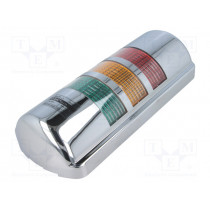 SWTL-3-24-RAG; Signaller: signalling column; LED; red/amber/green; Usup: 24VDC; QLIGHT