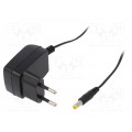 SYS1052-0312-W2E; Power supply: switched-mode; 12VDC; 0.25A; Out: 5,5/2,1; 3W; 0÷40°C; SUNNY