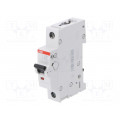2CDS251025R0255; Circuit breaker; 230VAC; Inom: 25A; Poles: 1; DIN; Charact: B; 6kA; ABB