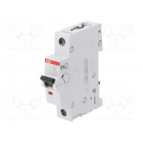 2CDS251025R0255; Circuit breaker; 230VAC; Inom: 25A; Poles: 1; DIN; Charact: B; 6kA; ABB