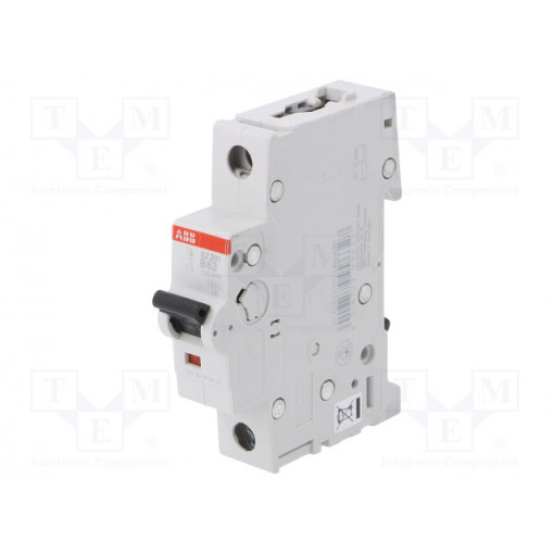 2CDS251025R0635; Circuit breaker; 230VAC; Inom: 63A; Poles: 1; DIN; Charact: B; 6kA; ABB