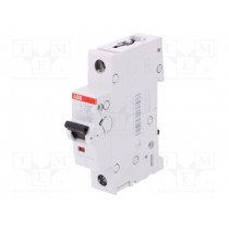 2CDS251025R0204; Circuit breaker; 230VAC; Inom: 20A; Poles: 1; DIN; Charact: C; 6kA; ABB