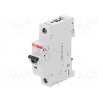 2CDS251025R0254; Circuit breaker; 230VAC; Inom: 25A; Poles: 1; DIN; Charact: C; 6kA; ABB