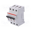 2CDS253025R0105; Circuit breaker; 400VAC; Inom: 10A; Poles: 3; DIN; Charact: B; 6kA; ABB