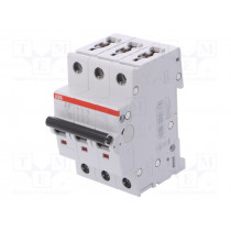 2CDS253025R0105; Circuit breaker; 400VAC; Inom: 10A; Poles: 3; DIN; Charact: B; 6kA; ABB