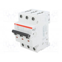2CDS253025R0325; Circuit breaker; 400VAC; Inom: 32A; Poles: 3; DIN; Charact: B; 6kA; ABB