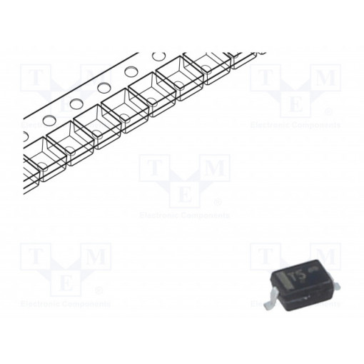SZMM3Z3V3ST1G; Diode: Zener; 0.3W; 3.3V; SMD; reel,tape; SOD323; single diode; ON SEMICONDUCTOR