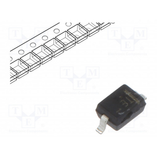 SZMM3Z6V2ST1G; Diode: Zener; 0.3W; 6.2V; SMD; reel,tape; SOD323; single diode; ON SEMICONDUCTOR