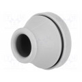 100753; Grommet; Ømount.hole: 29mm; TPE (thermoplastic elastomer); grey; TRELLEBORG