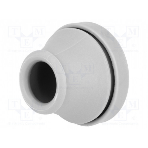 100753; Grommet; Ømount.hole: 29mm; TPE (thermoplastic elastomer); grey; TRELLEBORG 100753; Grommet; Ømount.hole: 29mm; TPE (thermoplastic elastomer); grey; TRELLEBORG