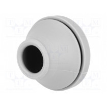 100194; Grommet; Ømount.hole: 38mm; TPE (thermoplastic elastomer); grey; TRELLEBORG 100194; Grommet; Ømount.hole: 38mm; TPE (thermoplastic elastomer); grey; TRELLEBORG
