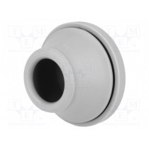 100196; Grommet; Ømount.hole: 48mm; TPE (thermoplastic elastomer); grey; TRELLEBORG 100196; Grommet; Ømount.hole: 48mm; TPE (thermoplastic elastomer); grey; TRELLEBORG