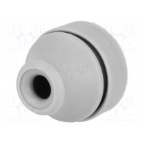 100186; Grommet; Ømount.hole: 16mm; TPE (thermoplastic elastomer); grey; TRELLEBORG 100186; Grommet; Ømount.hole: 16mm; TPE (thermoplastic elastomer); grey; TRELLEBORG