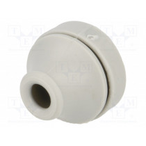 100465; Grommet; Ømount.hole: 19mm; TPE (thermoplastic elastomer); grey; TRELLEBORG 100465; Grommet; Ømount.hole: 19mm; TPE (thermoplastic elastomer); grey; TRELLEBORG