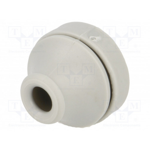 100465; Grommet; Ømount.hole: 19mm; TPE (thermoplastic elastomer); grey; TRELLEBORG 100465; Grommet; Ømount.hole: 19mm; TPE (thermoplastic elastomer); grey; TRELLEBORG