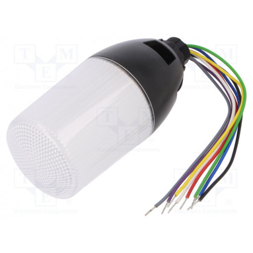 T0-IF6P024WM05; Signaller: signalling column; LED; Usup: 24VDC; Usup: 24VAC; IP65; EMAS