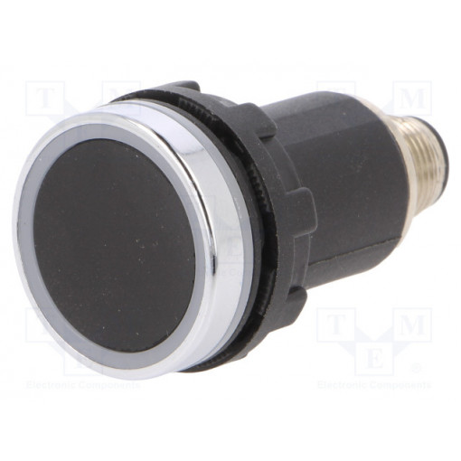 T0-SCB22MP1NSX; Switch: capacitive; Colour: black and silver; 10÷30VDC; EMAS