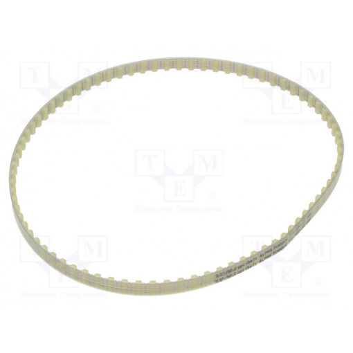 T10 800     1077ZA; Timing belt; T10; W: 10mm; H: 4.5mm; Lw: 800mm; Tooth height: 2.5mm; OPTIBELT