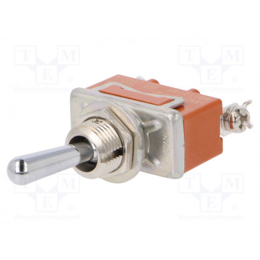 T115DSULCSAFJ; Switch: toggle; Pos: 2; SPDT; ON-ON; 15A/250VAC; 15A/30VDC; -25÷85°C; PANASONIC