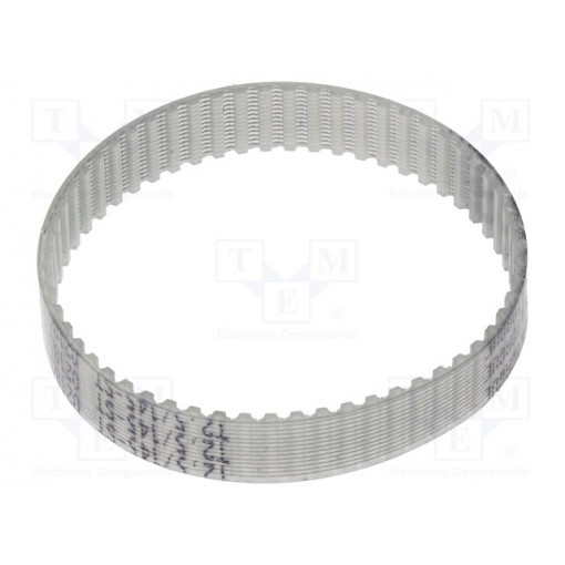 T2,5 145      877ZA; Timing belt; T2.5; W: 8mm; H: 1.3mm; Lw: 145mm; Tooth height: 0.7mm; OPTIBELT