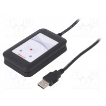 TWN4 PSCS HF; RFID reader; antenna; 88x56x18mm; USB; 4.3÷5.5V; f: 13,56MHz; ELATEC