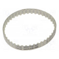 T5 200      877ZA; Timing belt; T5; W: 8mm; H: 2.2mm; Lw: 200mm; Tooth height: 1.2mm; OPTIBELT