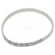 T5 215      677ZA; Timing belt; T5; W: 6mm; H: 2.2mm; Lw: 215mm; Tooth height: 1.2mm; OPTIBELT