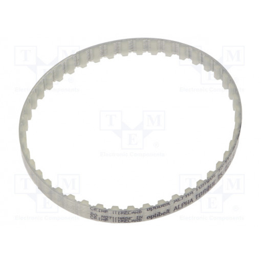 T5 225      677ZA; Timing belt; T5; W: 6mm; H: 2.2mm; Lw: 225mm; Tooth height: 1.2mm; OPTIBELT
