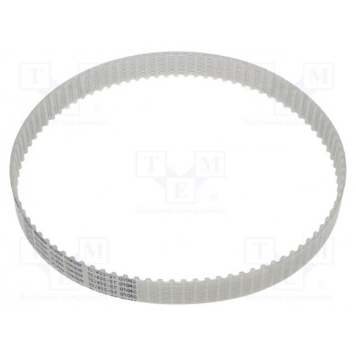 T5 455     1677ZA; Timing belt; T5; W: 16mm; H: 2.2mm; Lw: 455mm; Tooth height: 1.2mm; OPTIBELT