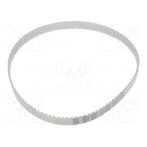 T5 510     1277ZA; Timing belt; T5; W: 12mm; H: 2.2mm; Lw: 510mm; Tooth height: 1.2mm; OPTIBELT