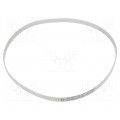 T5 840     1277ZA; Timing belt; T5; W: 12mm; H: 2.2mm; Lw: 840mm; Tooth height: 1.2mm; OPTIBELT