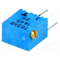 T63XB202KT20; Potentiometer: mounting; multiturn; 2kΩ; 250mW; ±10%; linear; T63XB; VISHAY T63XB202KT20; Potentiometer: mounting; multiturn; 2kΩ; 250mW; ±10%; linear; T63XB; VISHAY