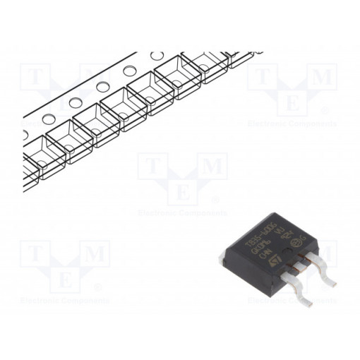 T835-600G-TR; Triac; 600V; 8A; 35mA; SMD; reel,tape; D2PAK; STMicroelectronics