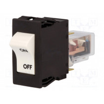 4430.3421; Circuit breaker; Urated: 240VAC; 60VDC; 3.5A; DPST; Poles: 2; 35g; SCHURTER