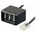 68026; Transition: splitter; RJ11 plug,TAE F socket,TAE N socket x2; Goobay
