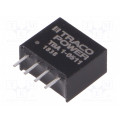 TBA 1-0511; Converter: DC/DC; 1W; Uin: 4.5÷5.5V; Uout: 5VDC; Iout: 200mA; SIP4; TRACO POWER