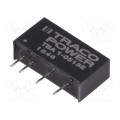 TBA 1-0513E; Converter: DC/DC; 1W; Uin: 4.5÷5.5V; Uout: 15VDC; Iout: 66mA; SIP7; TRACO POWER