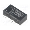 TBA 1-0523E; Converter: DC/DC; 1W; Uin: 4.5÷5.5V; Uout: 15VDC; Uout2: -15VDC; SIP7; TRACO POWER