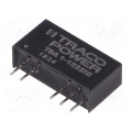 TBA 1-1222HI; Converter: DC/DC; 1W; Uin: 10.8÷13.2V; Uout: 12VDC; Uout2: -12VDC; TRACO POWER