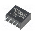 TBA 1-2411; Converter: DC/DC; 1W; Uin: 21.6÷26.4V; Uout: 5VDC; Iout: 200mA; SIP4; TRACO POWER
