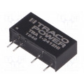TBA 1-2412HI; Converter: DC/DC; 1W; Uin: 21.6÷26.4V; Uout: 12VDC; Iout: 84mA; SIP7; TRACO POWER TBA 1-2412HI; Converter: DC/DC; 1W; Uin: 21.6÷26.4V; Uout: 12VDC; Iout: 84mA; SIP7; TRACO POWER