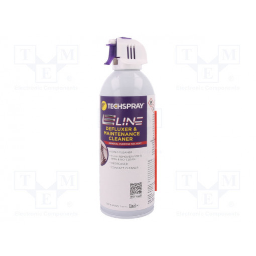 1621A-400S; Cleaning agent; 400ml; spray; flux removing; Techspray 1621A-400S; Cleaning agent; 400ml; spray; flux removing; Techspray