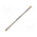 2031-1; Tool: brush; horse hair; double sided; Handle material: metal; Techspray