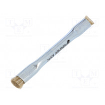 2032-1; Tool: brush; horse hair; double sided; Handle material: metal; Techspray