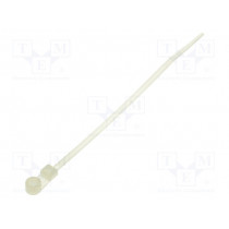 TCV-100; Cable tie; with a hole for screw mounting; L: 113mm; W: 2.5mm; KSS WIRING TCV-100; Cable tie; with a hole for screw mounting; L: 113mm; W: 2.5mm; KSS WIRING