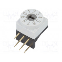 TDR-10H; Encoding switch; DEC/BCD; Pos: 10; THT; Rcont max: 80mΩ; 7Ncm; SUNGMUN ELECTRONICS CO., LTD. TDR-10H; Encoding switch; DEC/BCD; Pos: 10; THT; Rcont max: 80mΩ; 7Ncm; SUNGMUN ELECTRONICS CO., LTD.