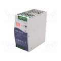 TDR-240-24; Power supply: switched-mode; 240W; 24VDC; 10A; 480÷780VDC; 1kg; MEAN WELL