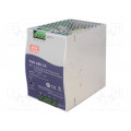 TDR-480-24; Power supply: switched-mode; 480W; 24VDC; 20A; 480÷780VDC; 1.51kg; MEAN WELL