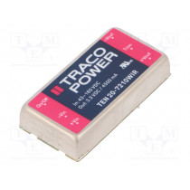 TEN 20-7210WIR; Converter: DC/DC; 20W; Uin: 43÷160V; 3.3VDC; Iout: 4500mA; 2